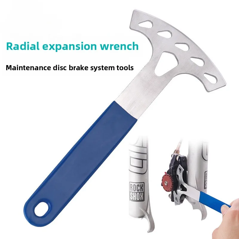 Bicycle Disc Brake Pad Spreader Disc Brake Gap Regulator Bicycle Disc Brake Pads Rotor Alignment Tool for Road Mountain Bike