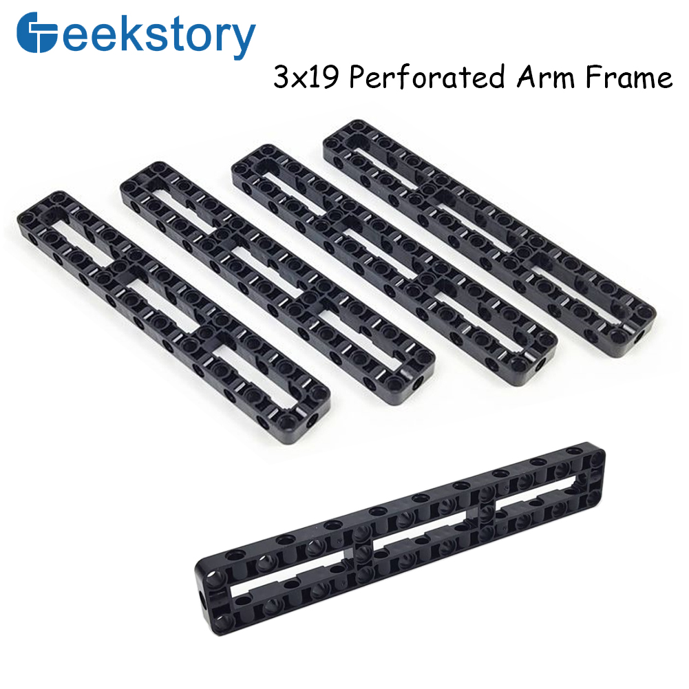 Technical Modified Frame 3x19 Liftarm Beam Frame 67491 Special Beams MOC Building Blocks Bricks Parts For Educational Kid Toys