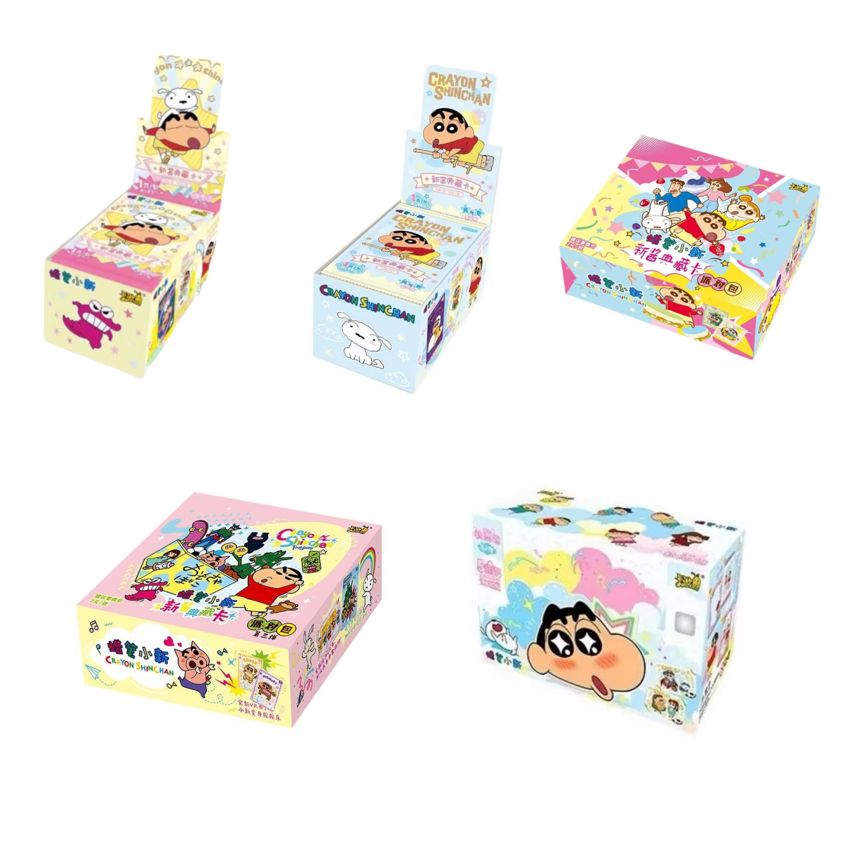 KAYOU Genuine Crayon Shin Chan Card Collection Card Small Card Vitality Pack Small Card Box
