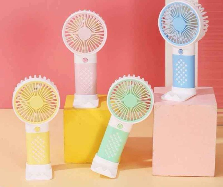 Handheld LingPan Three Speed Mini Fan Color May Vary
