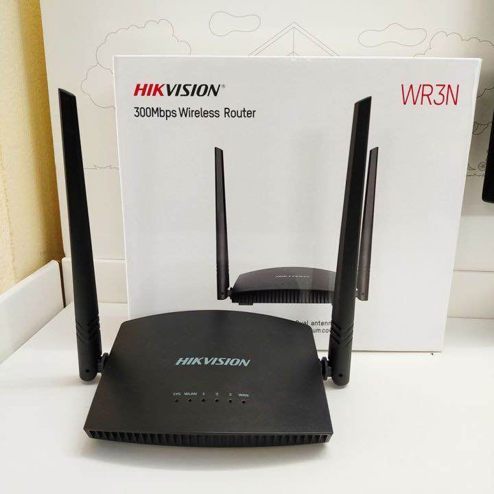Hikvision 300M Dual Antenna Wireless Router DS-3WR3N