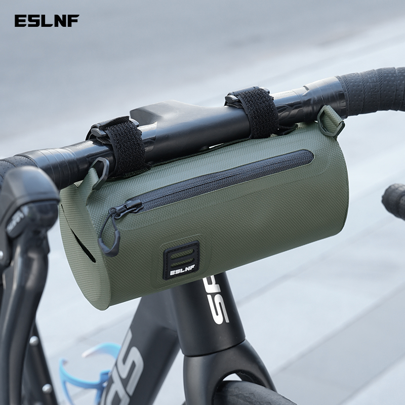 ESLNF Casual Bicycle Handlebar Bag Waterproof Portable Bike Front Handlebar Bag