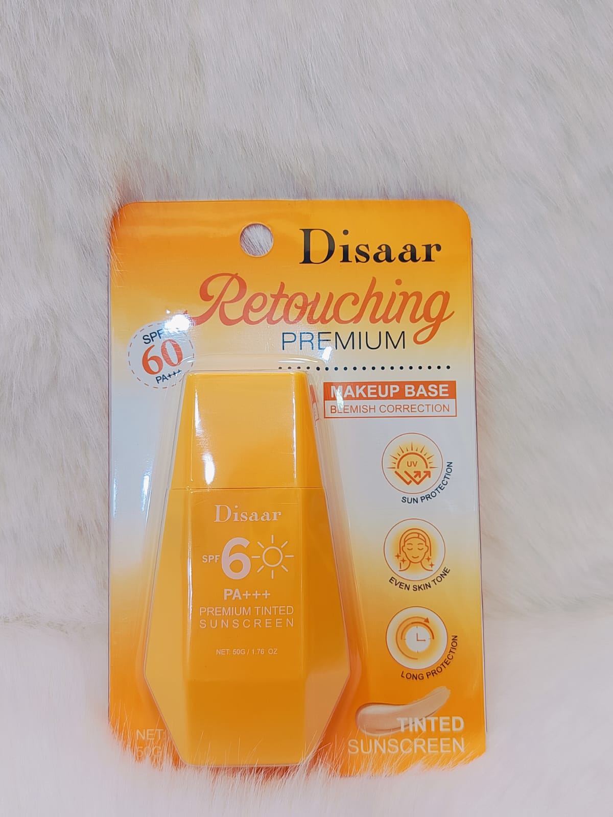 Disaar Retouching Premium Tinted Sunscreen with SPF 60 PA+++