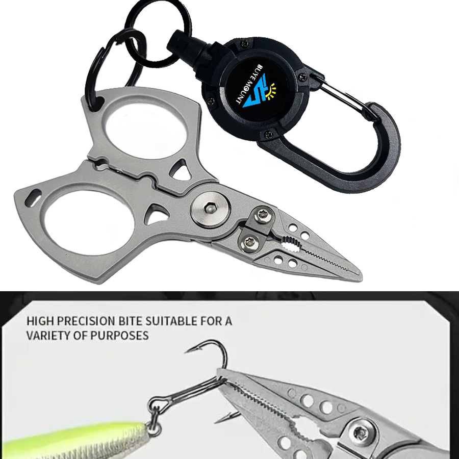Fishing Pliers Saltwater,Sainless Steel With Open Loop Hook Remover,Braided Wire Scissors,Outdoor Convenient Equipment pen gpt