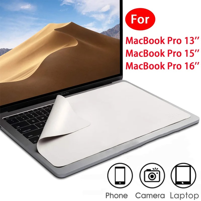 Dustproof Keyboard cloth For Apple Macbook Pro 13 Inch M1 M2 Pro 13 15 16 Inch Screen Cleaning Blanket Cloth Protection Film