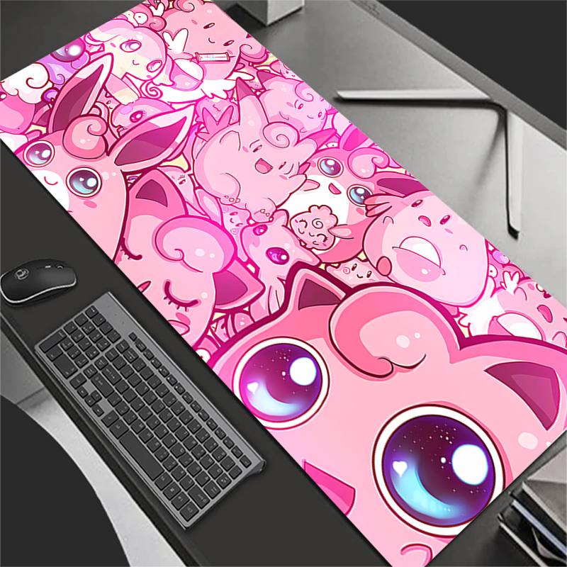 Mouse Pad Kawaii Large Gamer XXL Mini Pc Keyboard Desk Mouse Mat Carpet Tapis Souris Gaming Notbook P-Pokemons Mousepad