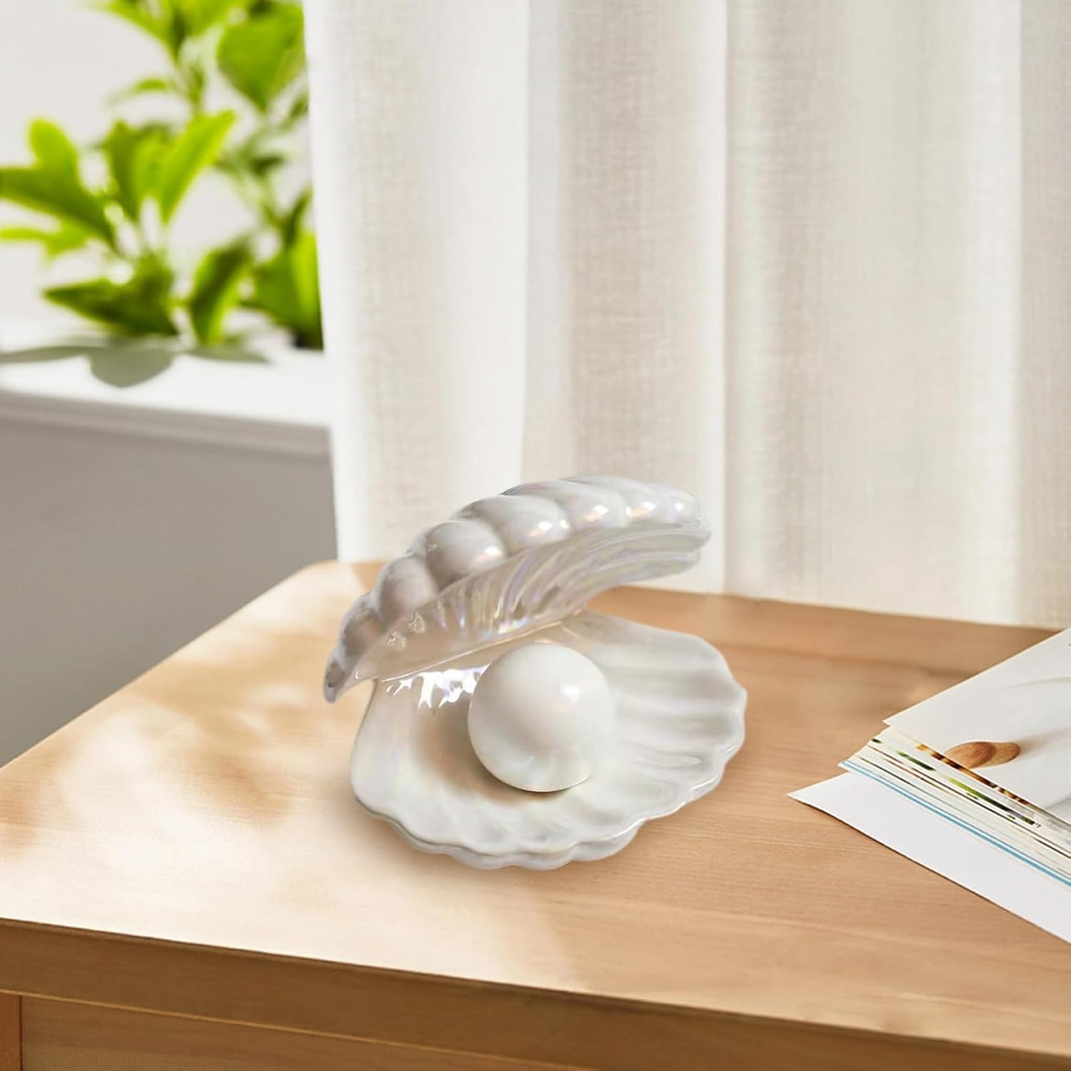 Shell-Shaped Small Night Light, Dorm for Birthday, for Female Friends or Besties, Bedroom Bedside Decoration Lamp