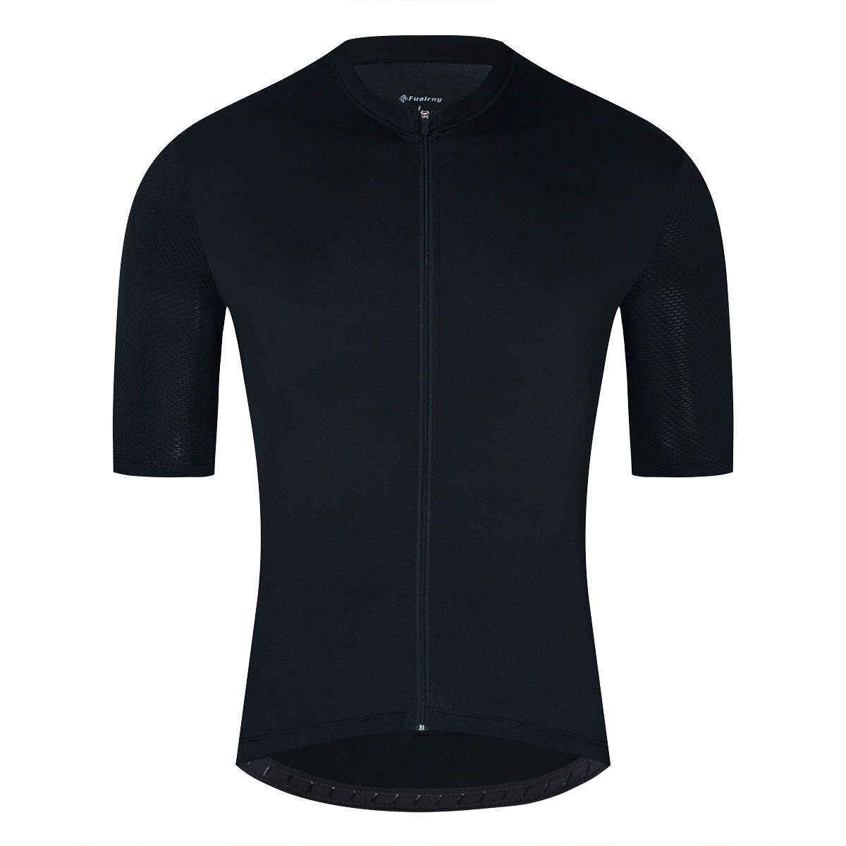 Fualrny Black 2022 Cycling Jersey Anti-Pilling Eco-Friendly Bike Clothing Road Team Bicycle Wear Shirts Shipped Within 24 hours