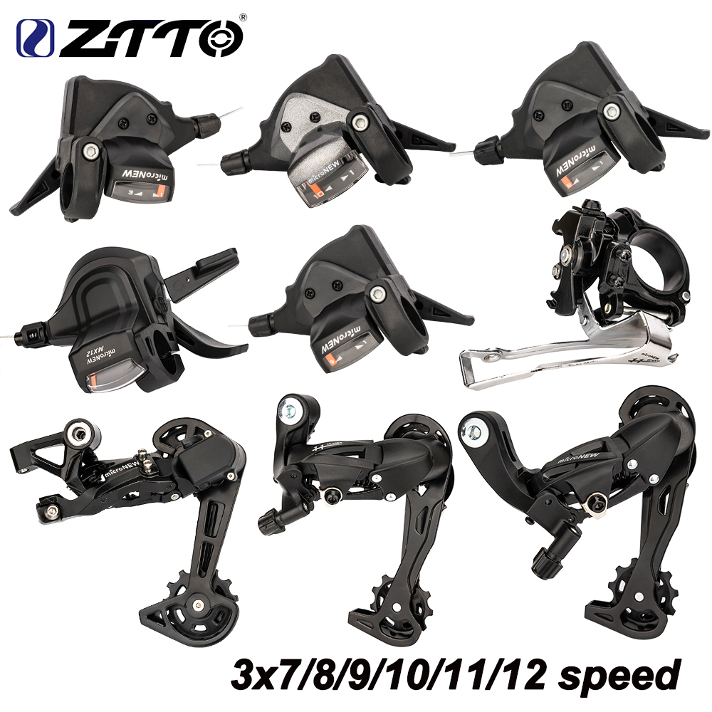 ZTTO MTB Bike Shifter Derailleur 7/8/9/10/11/12 Speed 3x7s 3x8s 3x9s 3x10s 11s 12s Shifter Lever Micronew For R50 R70 m4000 m370
