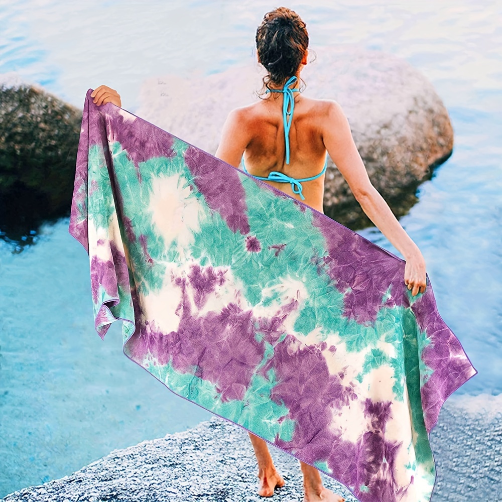 1pc Yoga towel, hot yoga mat towel with grip point sweat absorbent anti slip suitable for hot yoga-63*183cm（25*72in）