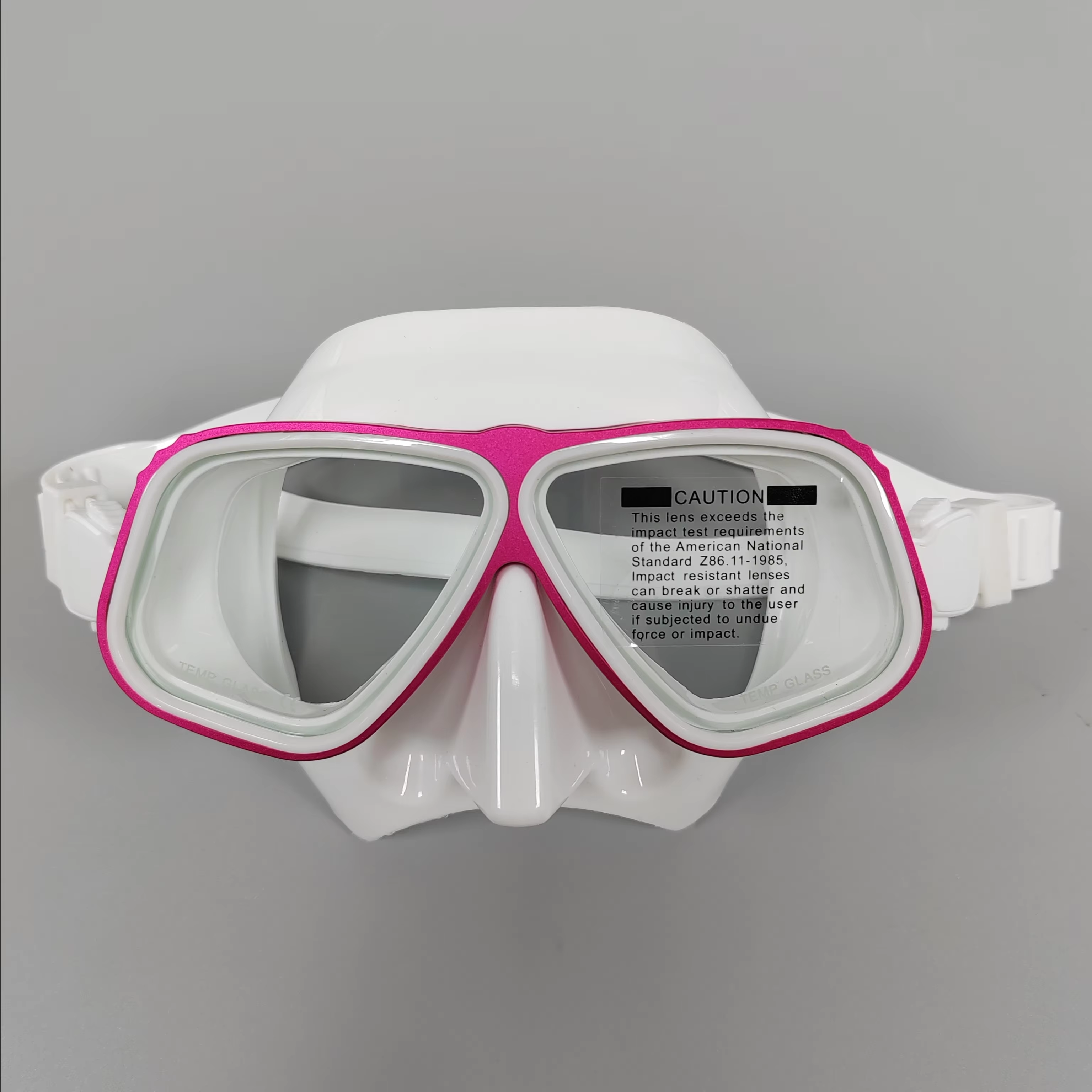 HB Aluminum Alloy Diving Mask Professional Underwater Snorkeling Equipment Full Face Diving Glasses