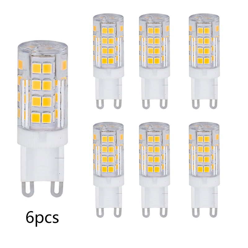 G9 SMD 2835 LED Light, 5W Energy Saving Bulb for 110V & 220V, Replaces 30W-40W Halogen