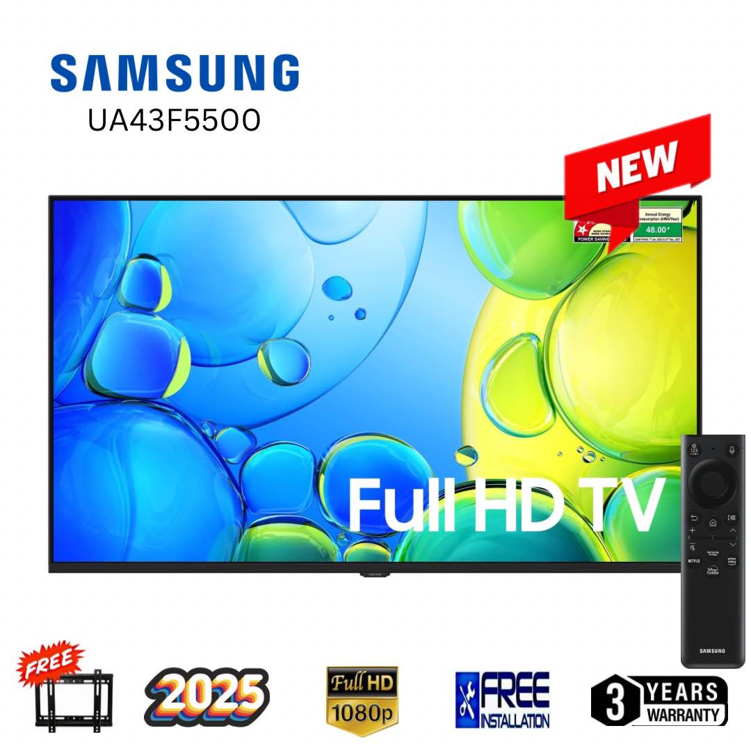 SAMSUNG 43 inch FHD Smart LED TV UA43F5500 HDR Bluetooth