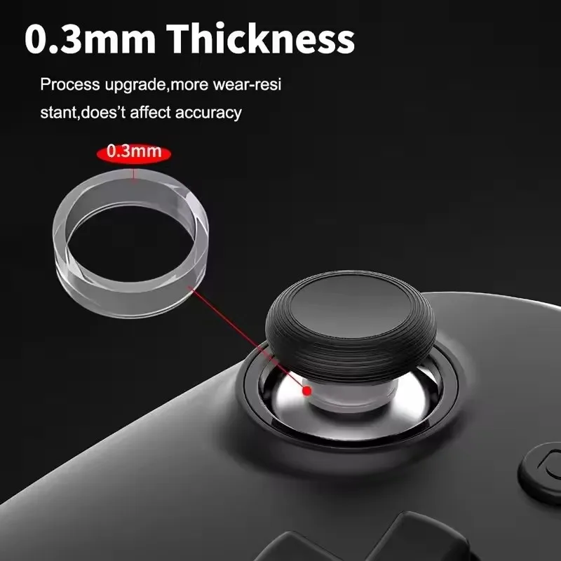 Anti-scratch Protection Ring Invisible Elastic Joystick Protectors for Steam Deck/PS5/PS4/Rog Ally Controller Accessories