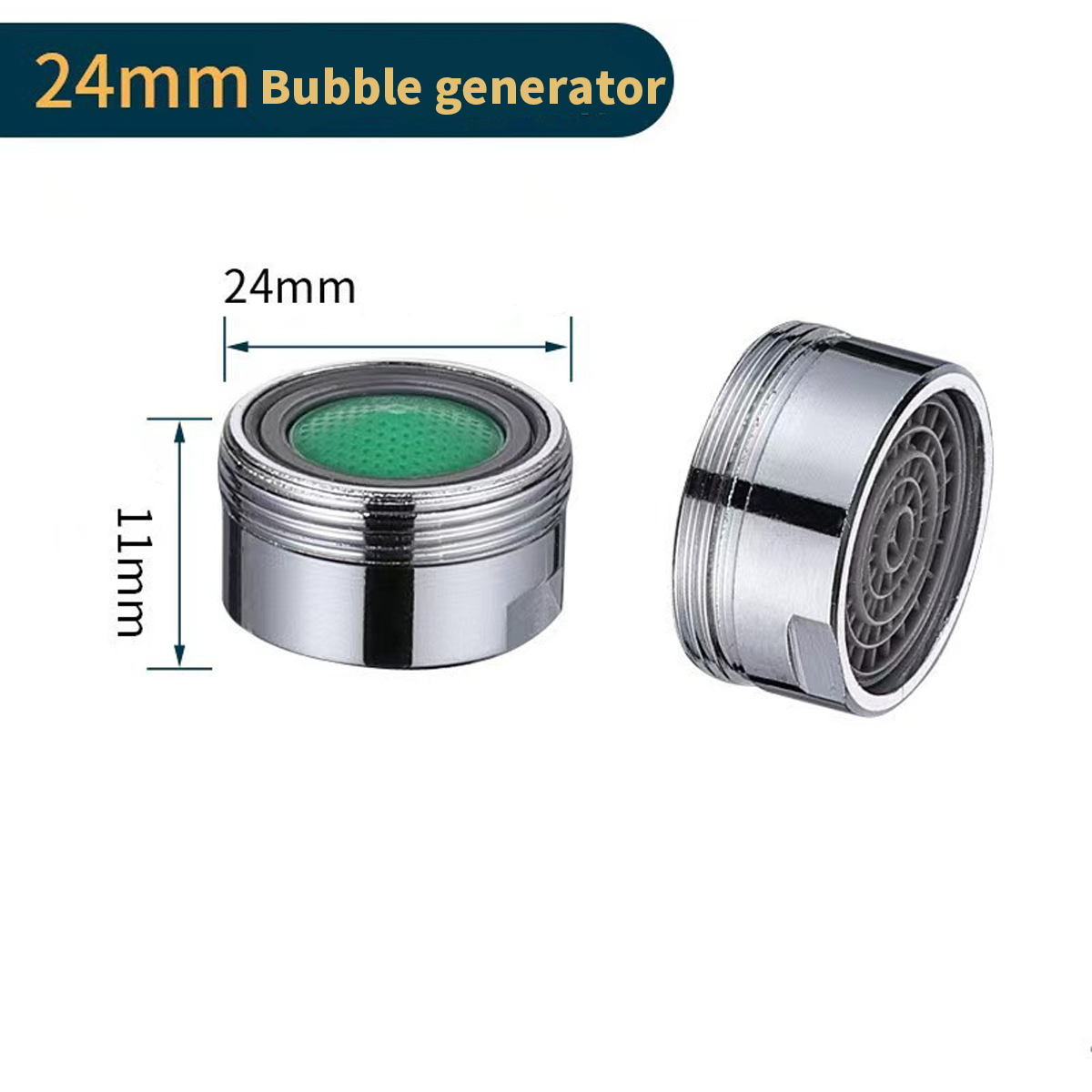 20/22/24/mm Kitchen Sink Faucet Tap Nozzle Thread Swivel Aerator Filter Sprayer Water Saving Accessories