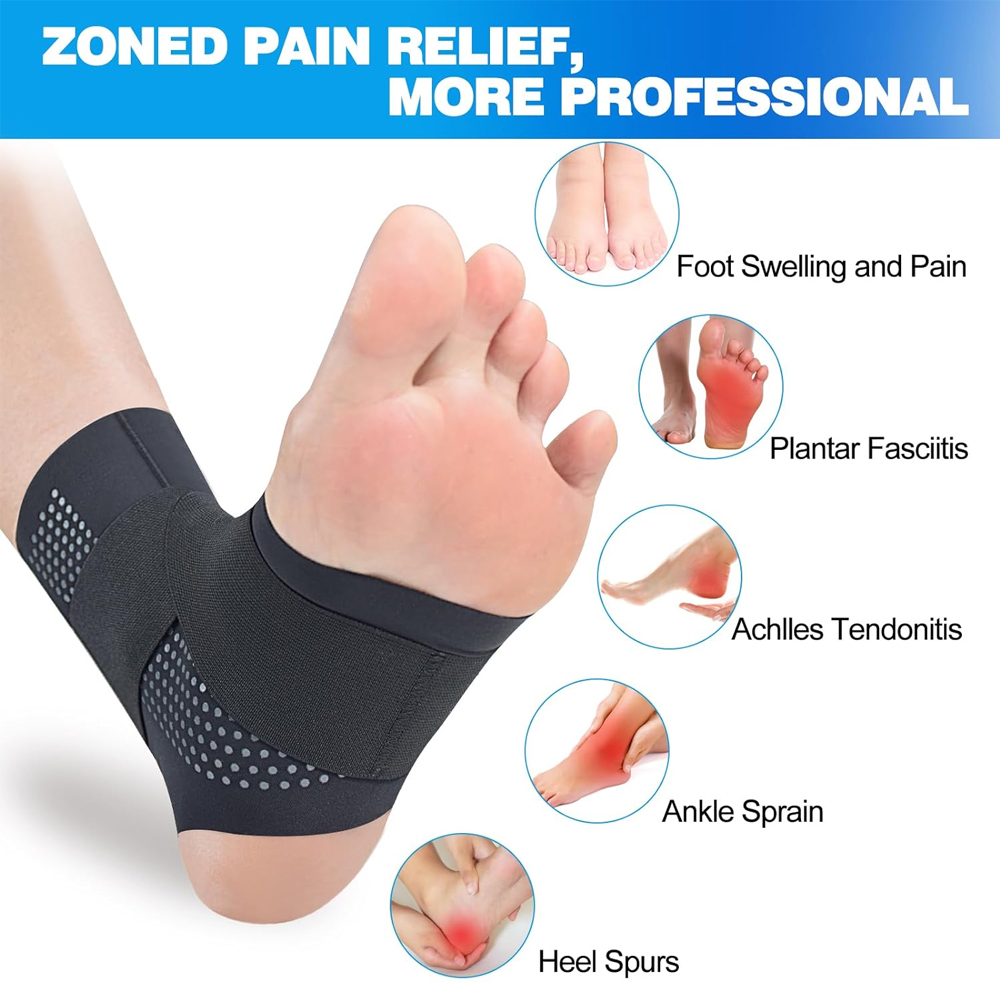 1pc Adjustable Compression Ankle Support Strong Ankle Brace Sports Protection, Stabilize Ligaments-Eases Swelling Sprained Ankle