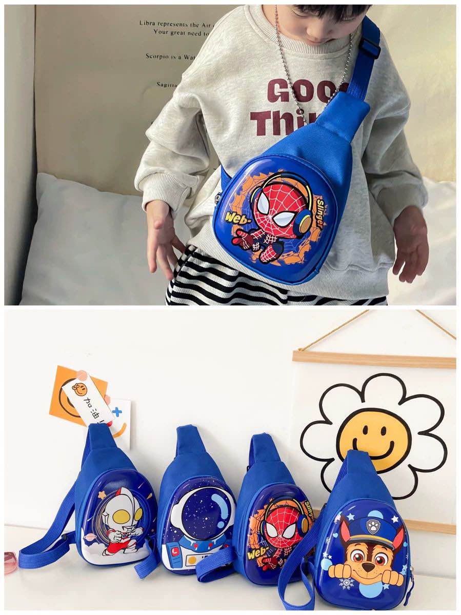 Shoulder Bags Chest Pack Anime and Stitch Cartoon for Children Crossbody Bag Mini Casual Kids Girl/ Boy