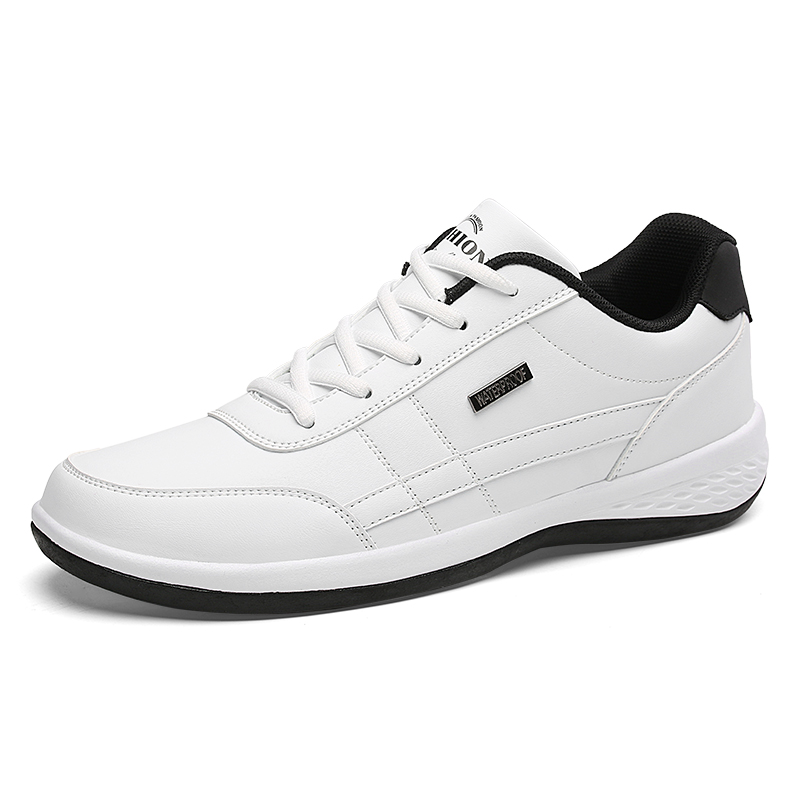 Men'S Spring And Autumn New Large-Sized 48 Casual Sports Shoes, Waterproof Leather Loafers, Walking Men'S Shoes