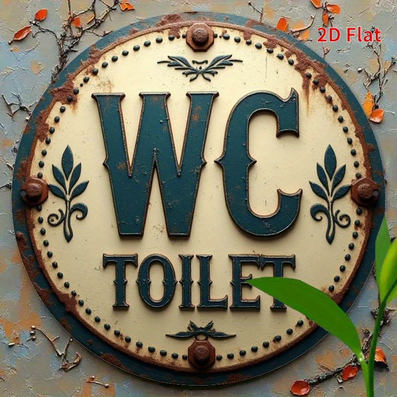 2D flat 1pc retro circular wooden sign, retro wall art and "Mobil STP" design, wall art decoration, bar decoration