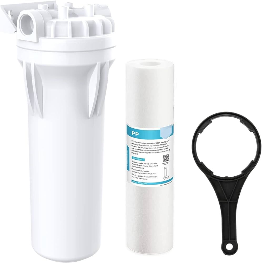 Housing And Spun Candle Filter Set With Key