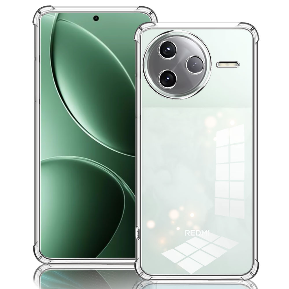 For Xiaomi Poco F5 F6 F7 Pro /POCO F3 F4 F7 Ultra Case Airbag Shockproof TPU Clear Soft Silicone Phone Case - Back Cover Protect
