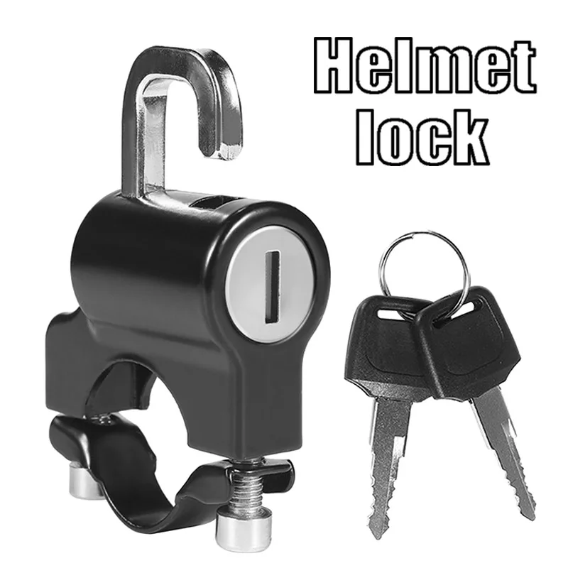Electric Bike Helmet Lock Anti-theft Fixing Multifunctional Lock Head Bicycle Head Fixing Helmet Anti-theft Lock