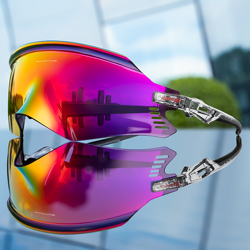 Kapvoe Cycling Sunglasses UV400 Men Bike Sunglasses MTB Eyewear Outdoor Sport Goggles Bike Glasses Oculos De Ciclismo dr. eyemo