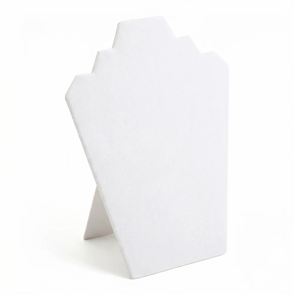 1 Pcs Necklace Display Board High Quality Velvet Jewelry Organizer Frame Velvet Props for Necklace Jewelry Counter