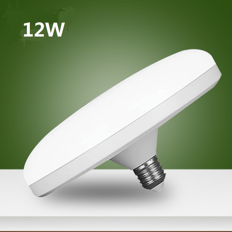 Led Bulb E27 Super Bright UFO Led Light Bulbs For Home AC220V Energy Saving Garage Lights 12W Indoor Lighting Ceiling Lamp