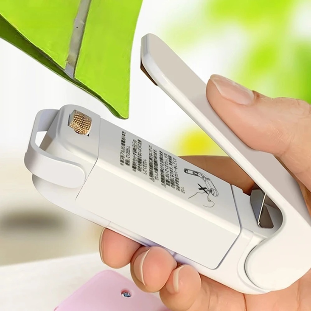 Mini Hea Bag Seal Machine Package Sealer Bags Thermal Plastic Food Bag Food Bag Closure Portable Sealer Packaging Heat Sealer