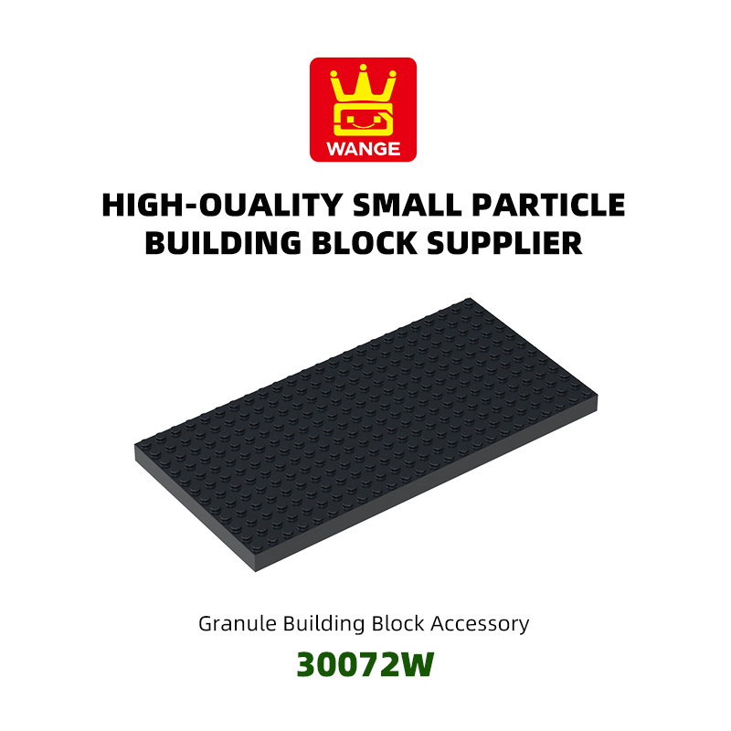 WanGe Base Plate 1PCS/ Compatible 30072W Right-angle High Base Plate 12×24 Holes MOC Building Blocks Assembled Construction