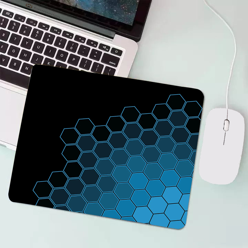 Anime Hexagonal Honeycomb Mouse Pad Gaming Accessories Gabinete PC Gamer Computer Keyboard Desk Mat Laptop Small Mousepad