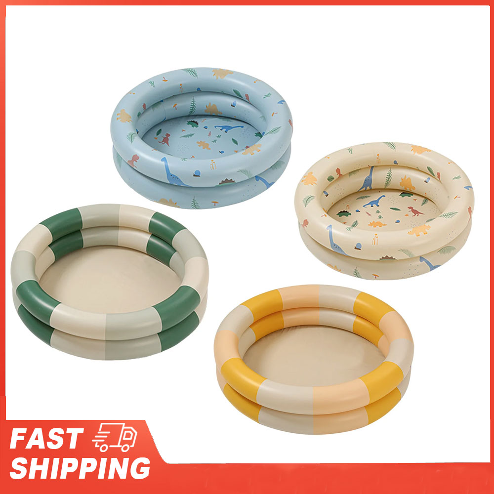 Baby Inflatable Swimming Pool Inflatable Pool Baby Retro Blow Up Swimming Pool Family Cute Thickened Water Pool