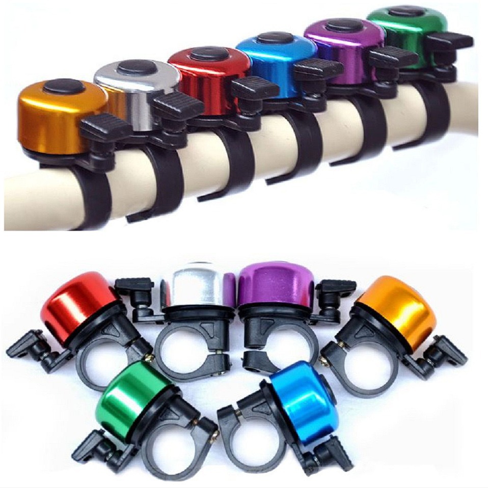 Plastic Horn Cycling Accessories Safety Warning Handlebar Bicycle Bell Lovely Ladybug Bike Alarm Ring
