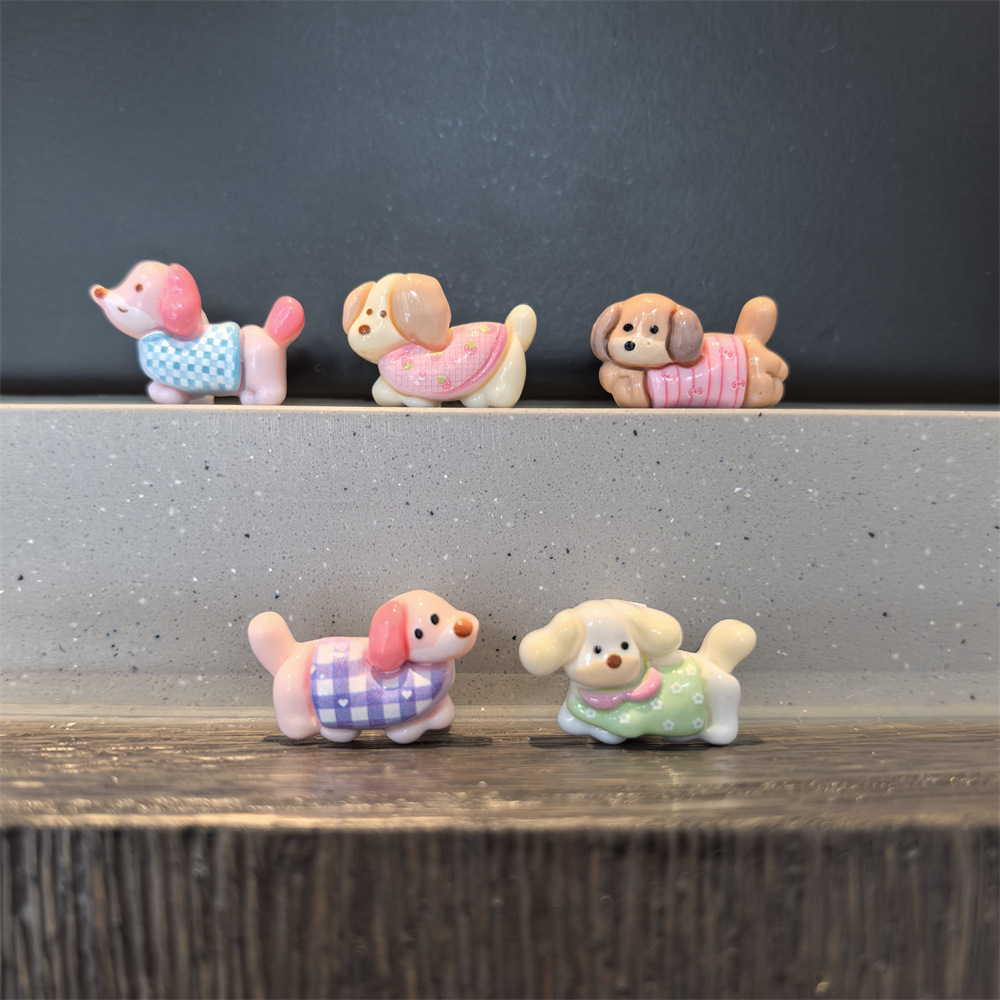 Cute Cartoon Dog Love Lace Bow Shoelace Charms DIY Detachable Shoe Charm Decorations for Sneakers Fashionable Shoe Accessories