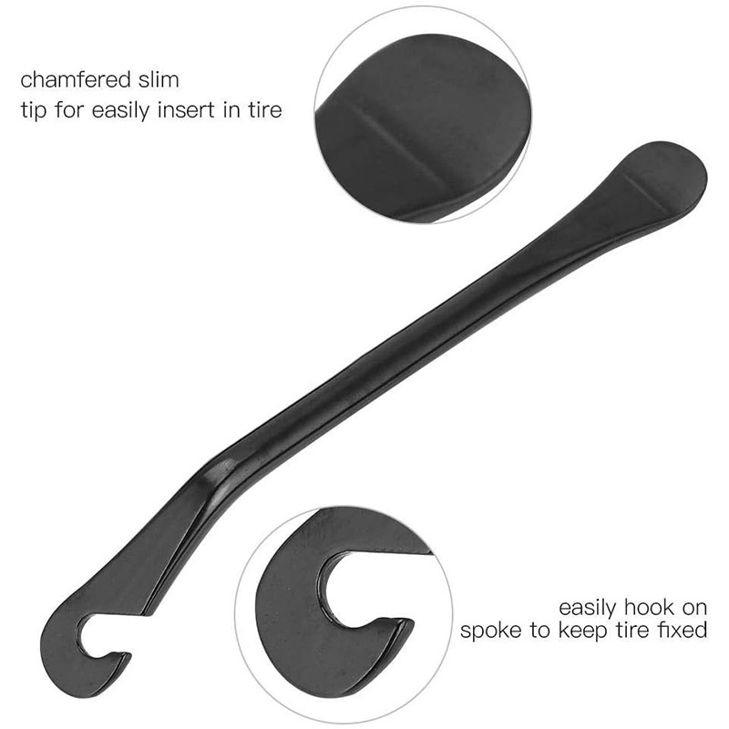 3pcs/lot Mountain Bike Road Cycling Curved Tyre Opener Bike Tire Lever Heavy Duty Bicycle Repair Tool