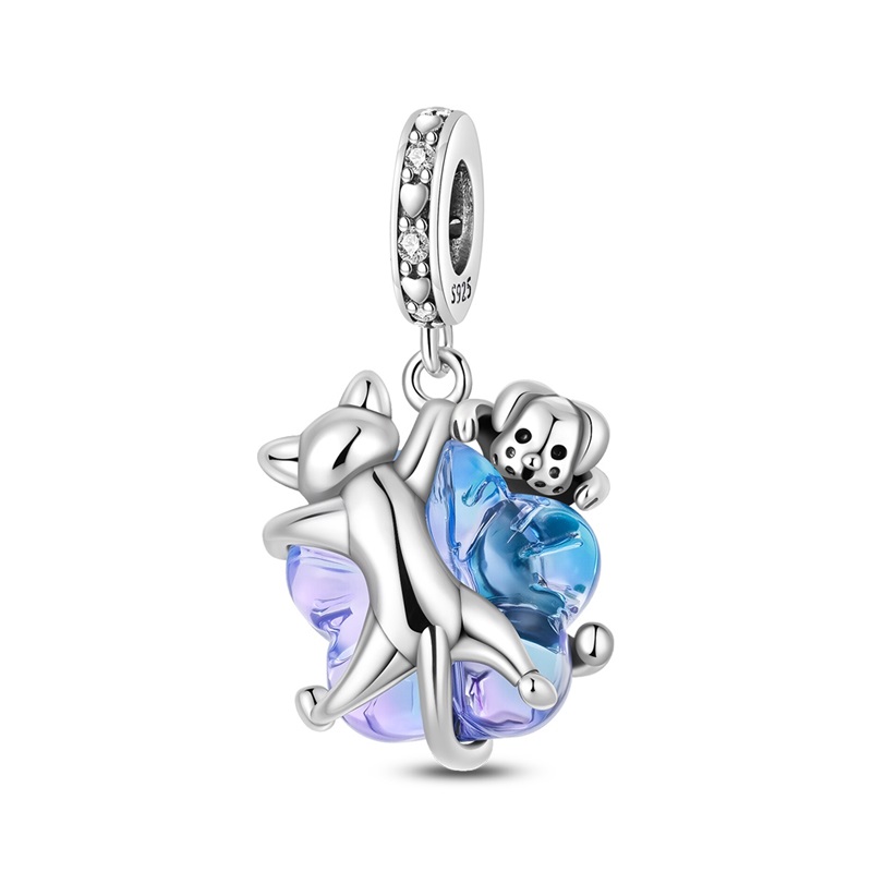 New 925 Sterling Silver Cute Claw Charms Bead Fit 3mm Original Bracelet DIY Women Party Jewelry