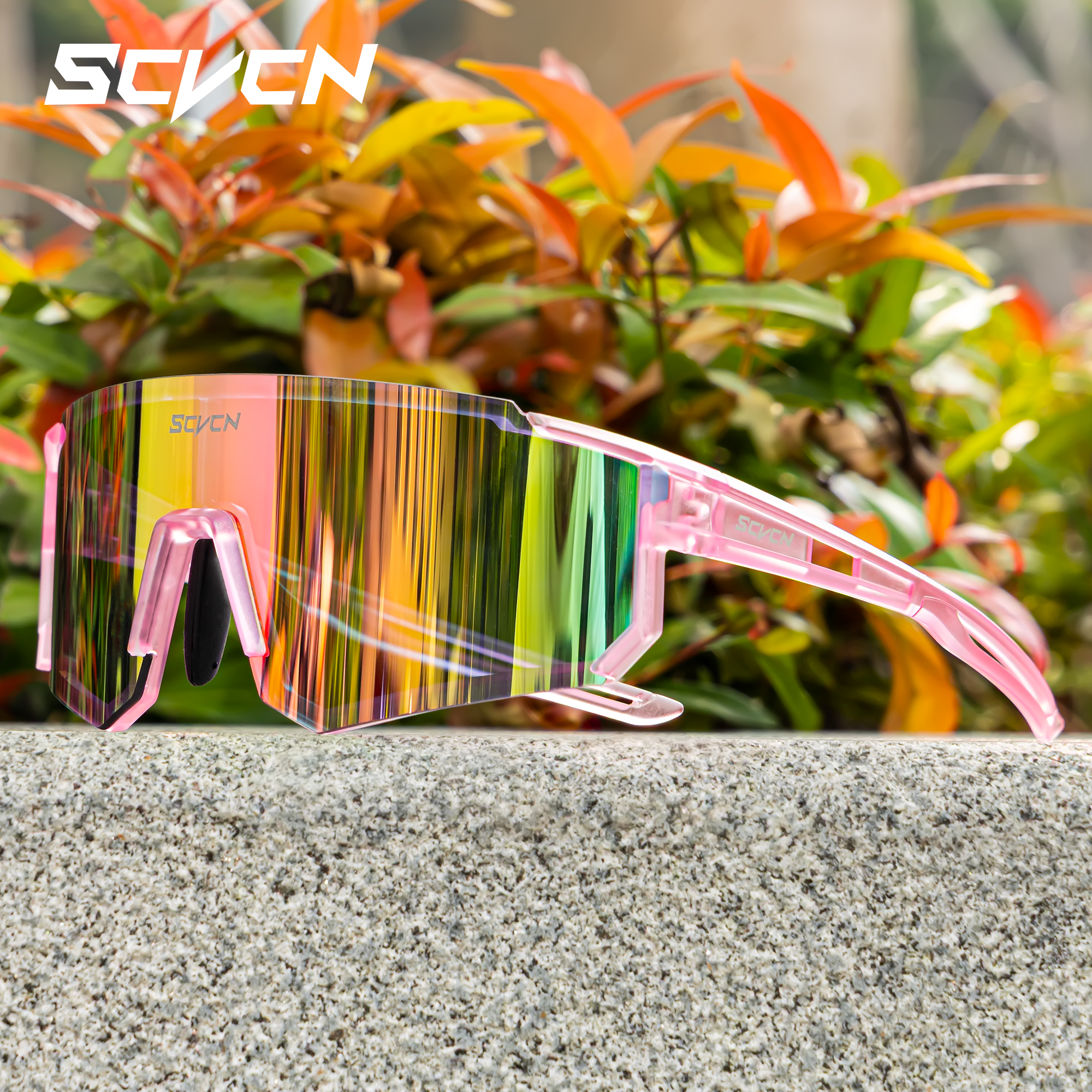SCVCN Sports Fashion Photochromic Cycling Sunglasses New Outdoor Climbing Sunglasses Fishing Hiking Cycl Protection Goggles
