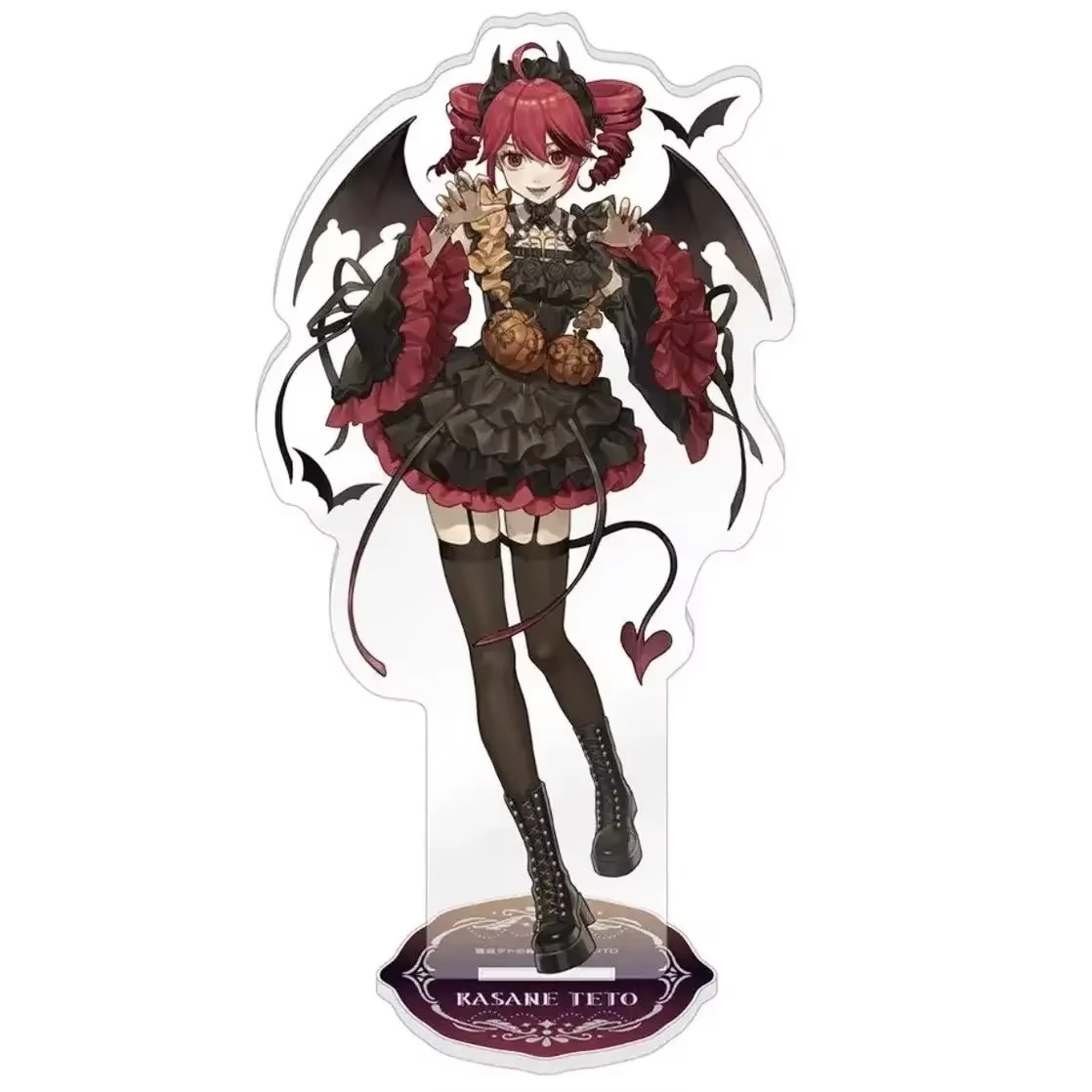 New Kasane Teto Acrylic Stand Figure Project Diva Anime Peripheral Cute Delicate Arrangement Room Desktop Ornament