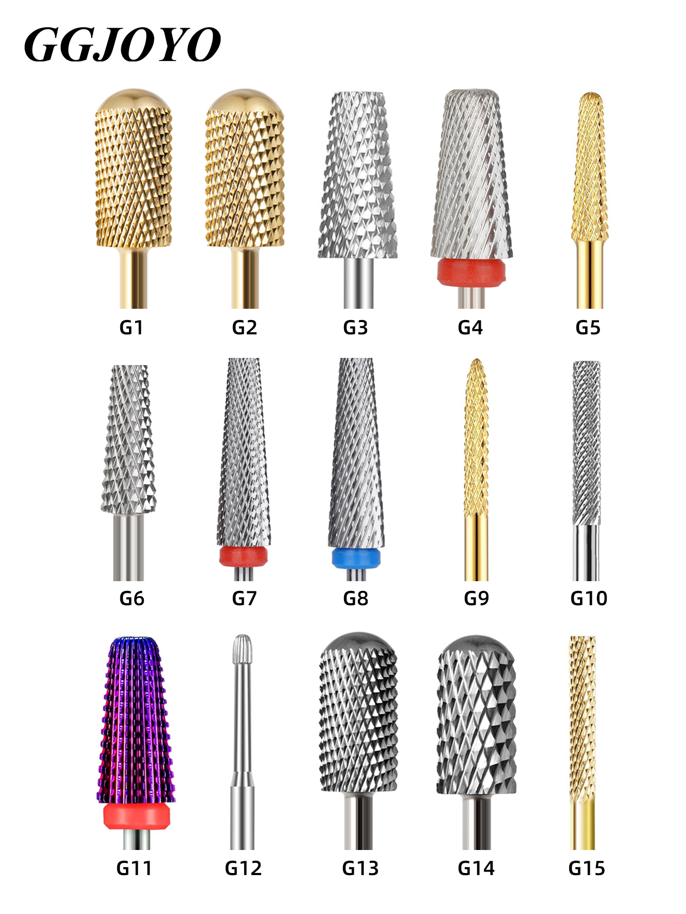 1pc Nail Drill Bits 3/32'' - L-Shaped Smooth Stop Barrel Carbide Bit for Professional Finish, Fast Remove, Shape & Smoo