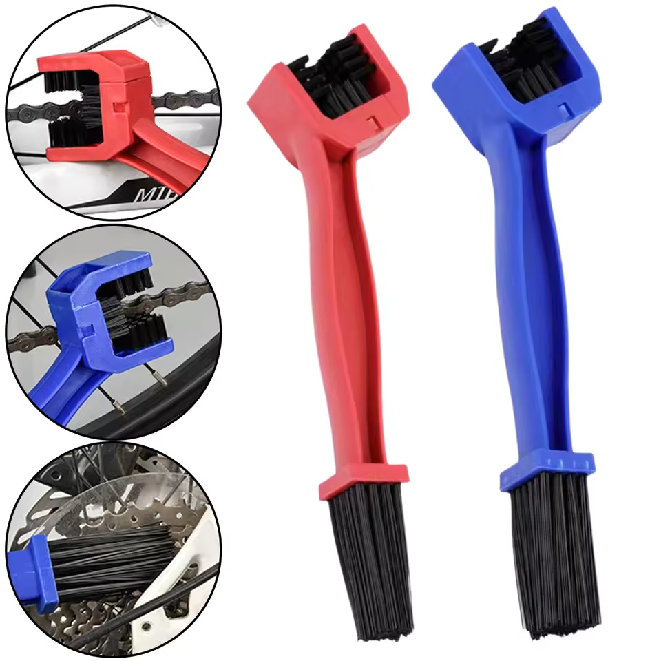 Motorcycle Road Bike Chain Clean Brush Portable Chain Cleaner Bicycle Clean Motorcycle Chain Cleaner Maintenance Tool