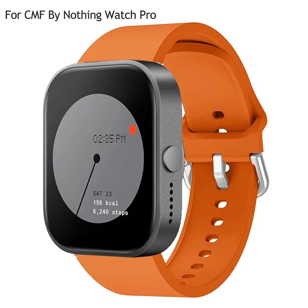22mm Loop for CMF By Nothing Watch Pro Strap Silicone Wrist Bracelet for CMF Watch Pro Band Smartwatch Accessories
