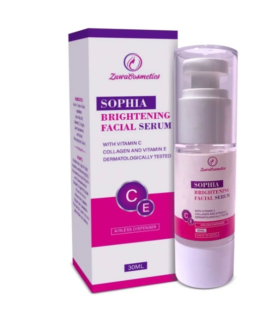 Zuwa Cosmetic Sophia Brightening Face Serum with Vitamin C , Collagen And Vitamin E 30ml
