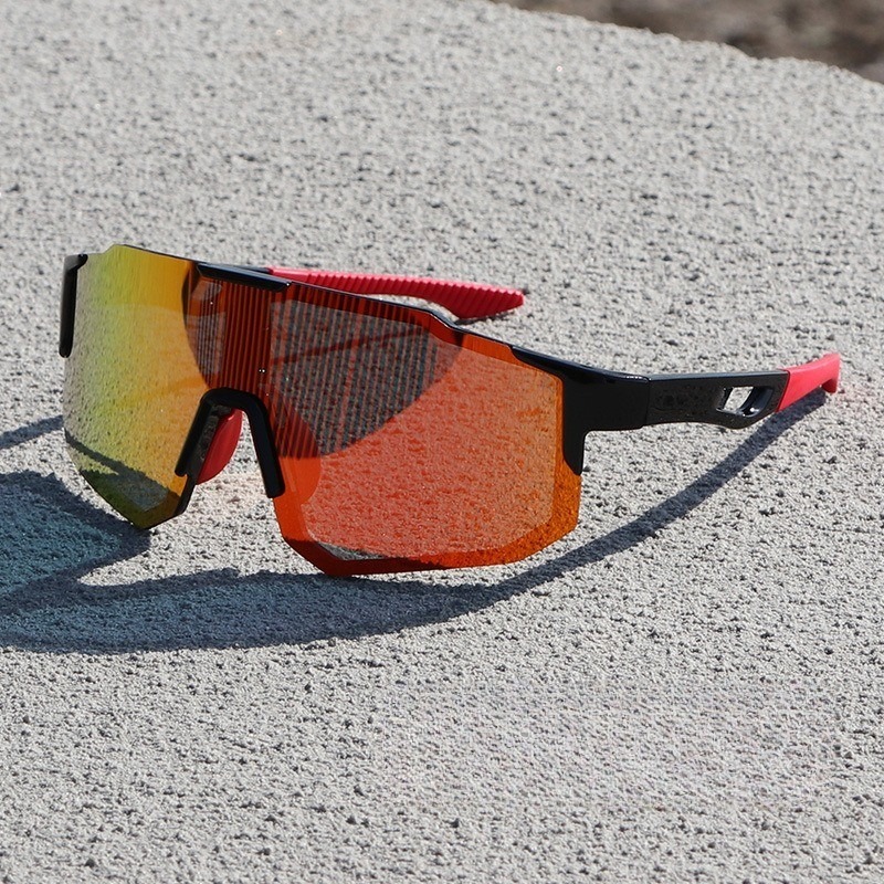 2pcs Outdoor Colorful Sports Glasses for Boys and Girls, Suitable for Cycling Sunglasses