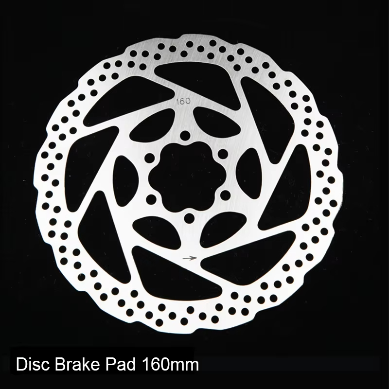 1pc Bicycle Brake Disc Rotor 140/160/180mm Stainless Steel MTB Hydraulic Disc Brake with Mounting Screws Bike Accessory