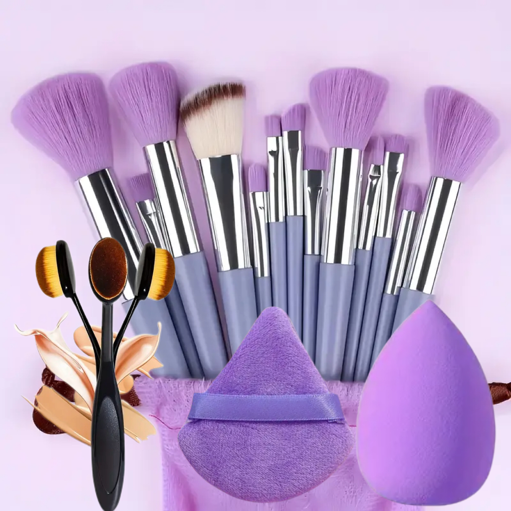 5 Pcs Set of Makeup Brush Kit