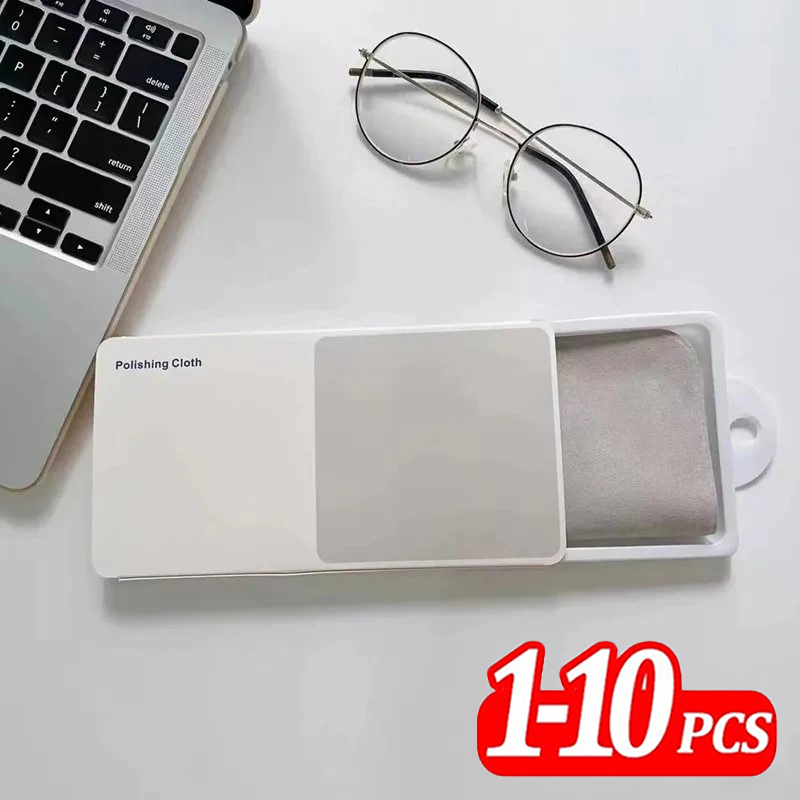 Universal Polishing Cloth For iPhone 15 Nano-Texture Screen Cleaning Cloth For iPad MacBook AirPods Watch Display Cleaner