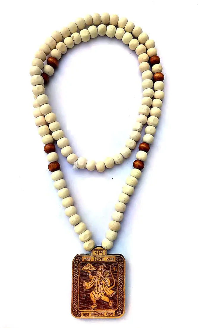 Jai Siya Ram Bhageshwor Dham Tulsi Mala with Hanuman ji
