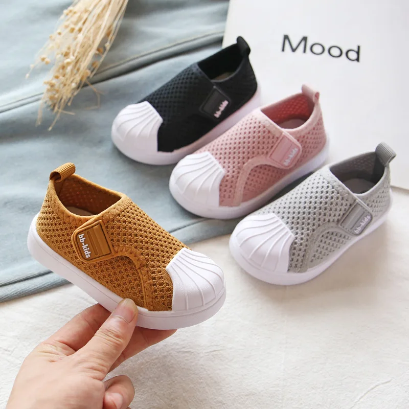 Children's Casual Shoes Toddler Sports Shoes Boys' and Girls Breathable Mesh Shoes Classic Spring and Autumn Kids Skate Shoes