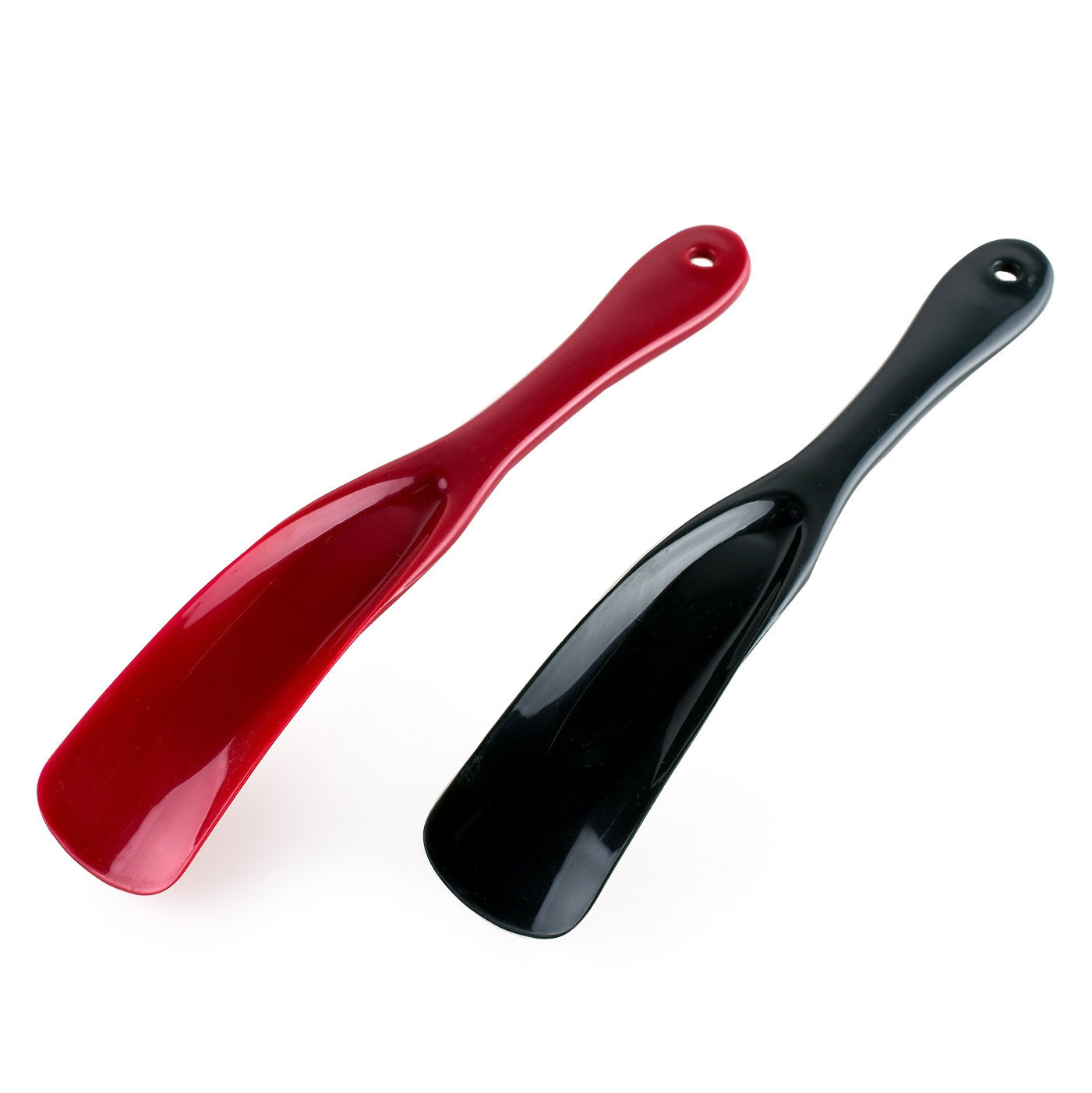 1PC Professional Flexible Sturdy Plastic Shoehorn Spoon Shape Lazy Shoe Helper Lifter Tool